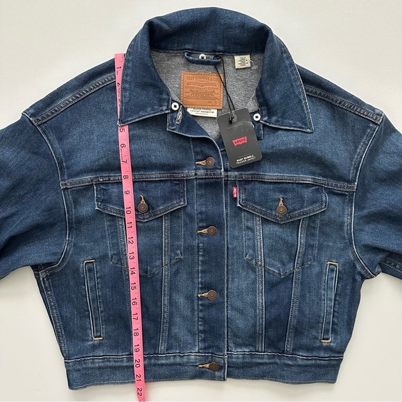 Levi’s Women’s Baby Bubble Trucker Jacket Size S - Picture 14 of 16